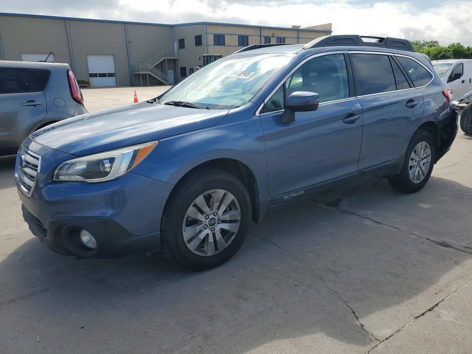 2016 Subaru Outback VIN 4S4BSBHC4G3215818 COPART salvage auction — REAR END, TX - SALVAGE VEHICLE TITLE, sold $2,800 on 2026-07-02 (photo 1)