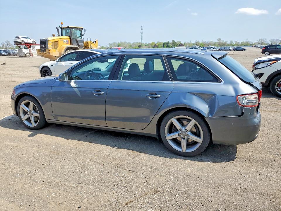 2012 Audi A4 VIN WAU4FCFL6CA105690 COPART salvage auction — REAR END, On - Permit Salvage, sold $875 on 2026-07-02 (photo 2)