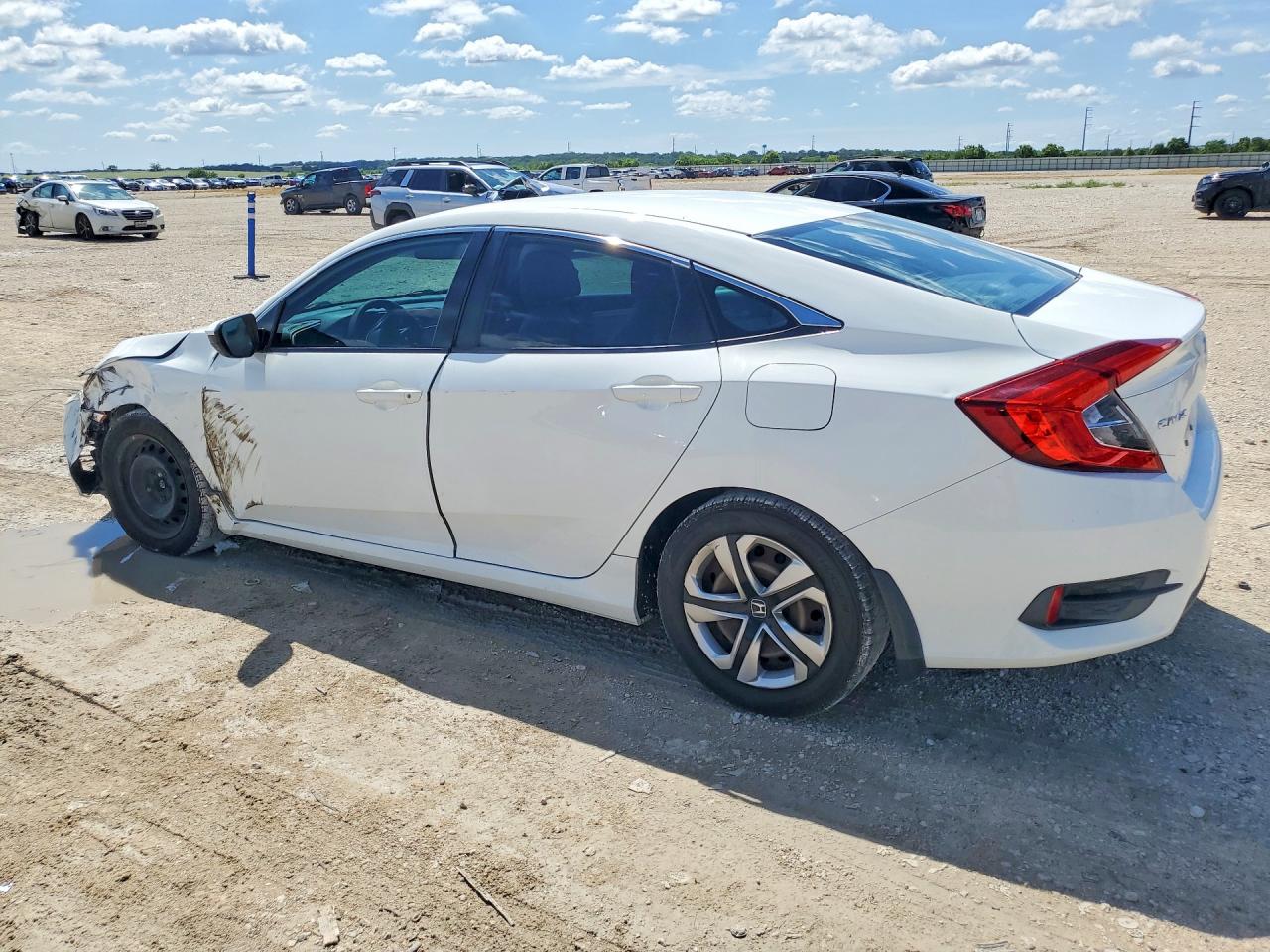 2016 Honda Civic VIN 19XFC2F52GE092357 COPART salvage auction — Front End, TX - SALVAGE VEHICLE TITLE, sold $2,400 on 2026-07-02 (photo 2)