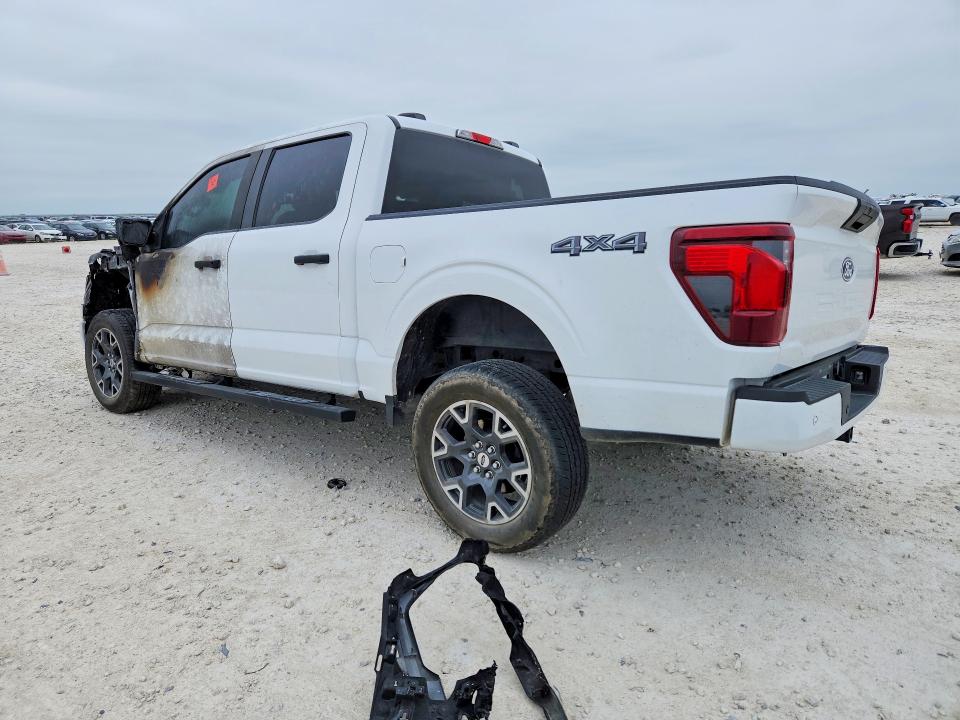 2024 Ford F-150 lightning VIN 1FTFW2L50RKD90983 COPART salvage auction — BURN, Tx - Salvage Vehicle Title, sold $4,300 on 2026-07-09 (photo 2)