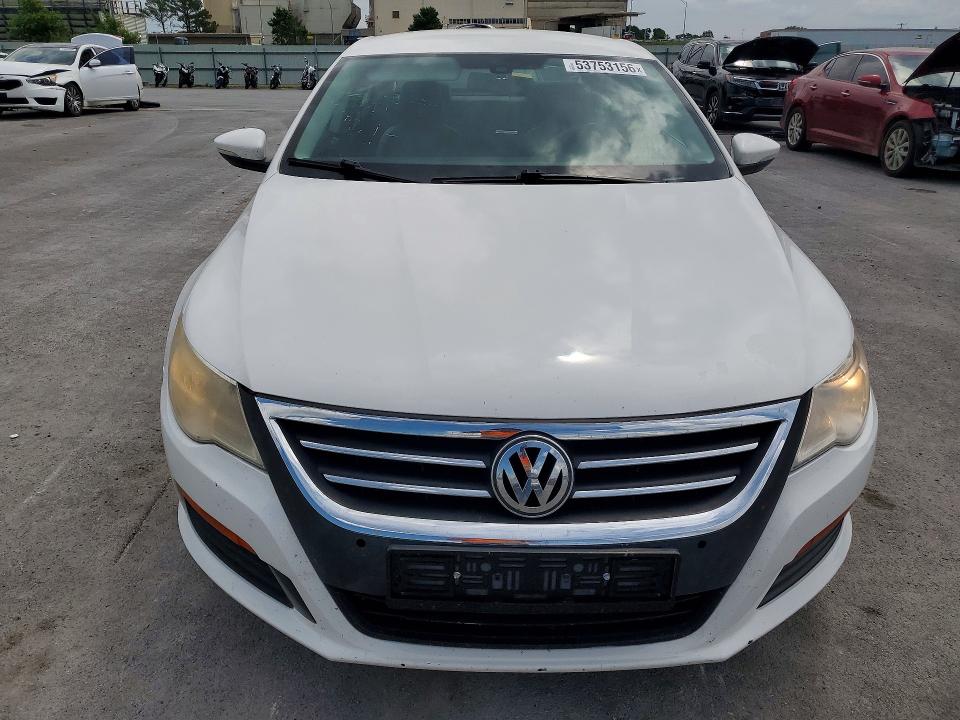 2011 Volkswagen Passat cc VIN WVWMN7AN2BE718158 COPART salvage auction — REAR END, Ok - Cert Of Title-Salvage, sold $800 on 2026-07-17 (photo 5)