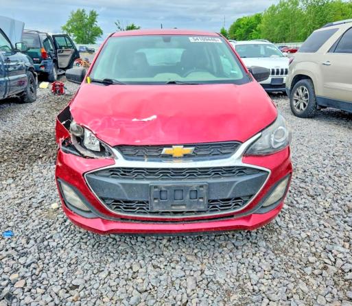 2020 Chevrolet Spark VIN KL8CB6SA4LC468129 COPART salvage auction — FRONT END, Il - Salvage Certificate, sold $900 on 2026-07-13 (photo 5)