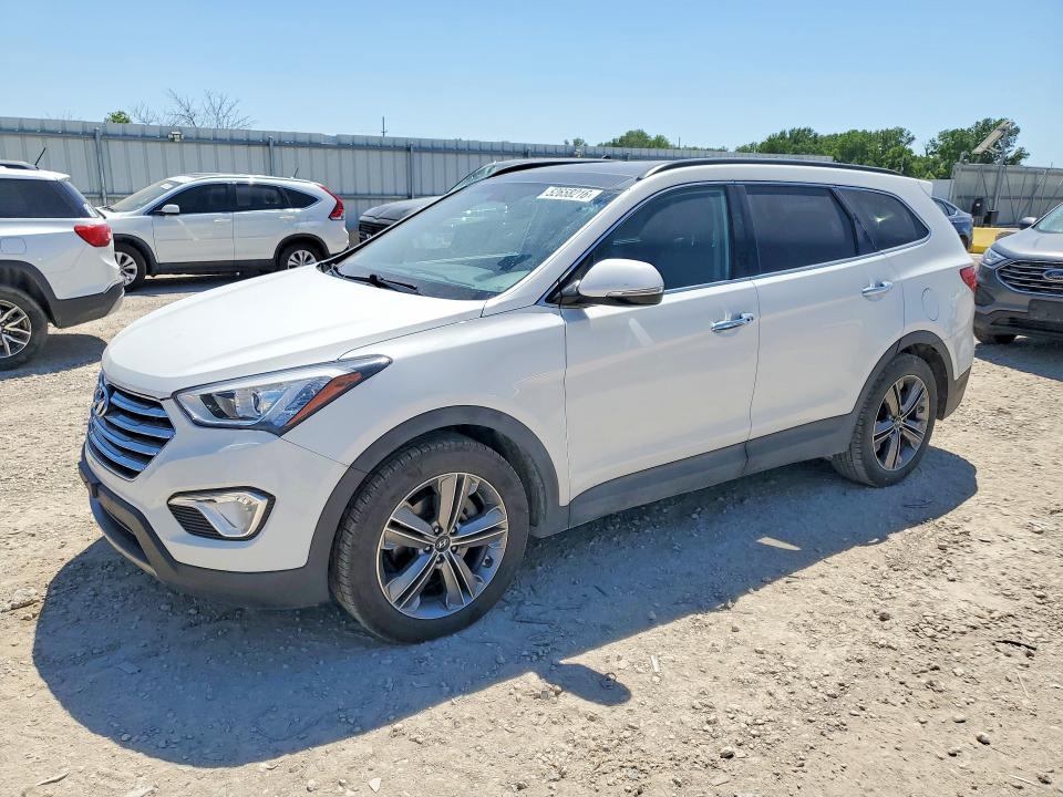 2016 Hyundai Santa fe VIN KM8SR4HF8GU134400 COPART salvage auction — MINOR DENT/SCRATCHES, Mo - Certificate Of Title (P), sold $4,250 on 2026-07-07 (photo 1)
