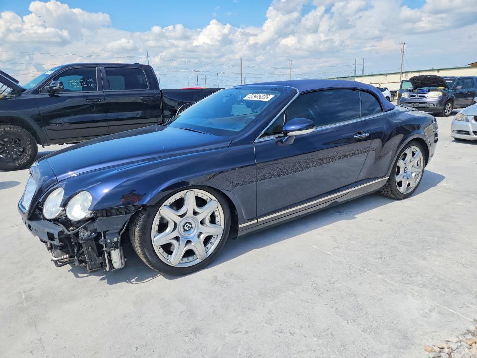 2008 Bentley Continental VIN SCBDR33W88C057519 — COPART salvage auction photo