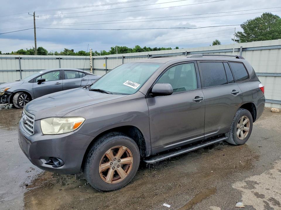 2009 Toyota Highlander VIN JTEDA41A492006328 COPART salvage auction — NORMAL WEAR, Al - Certificate Of Title, sold $3,300 on 2026-07-02 (photo 1)