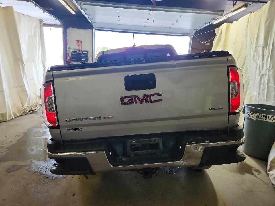 2018 Gmc Canyon VIN 1GTG6CEN5J1303676 COPART salvage auction — FRONT END, Pa - Certificate Of Salvage, sold $1,850 on 2026-07-02 (photo 6)