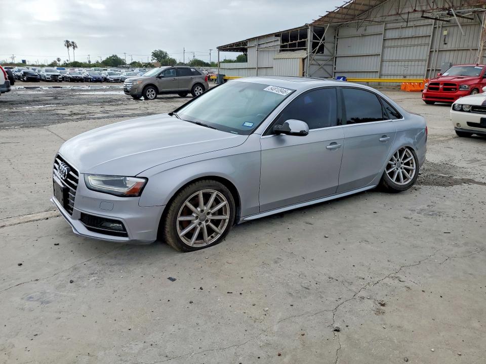2015 Audi A4 VIN WAUEFAFL8FN022672 COPART salvage auction — REAR END, TX - SALVAGE VEHICLE TITLE (P), sold $40 on 2026-07-28 (photo 1)