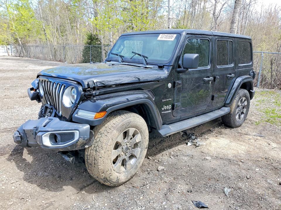 2020 Jeep Wrangler unlimited VIN 1C4HJXEN4LW259136 — COPART salvage auction photo
