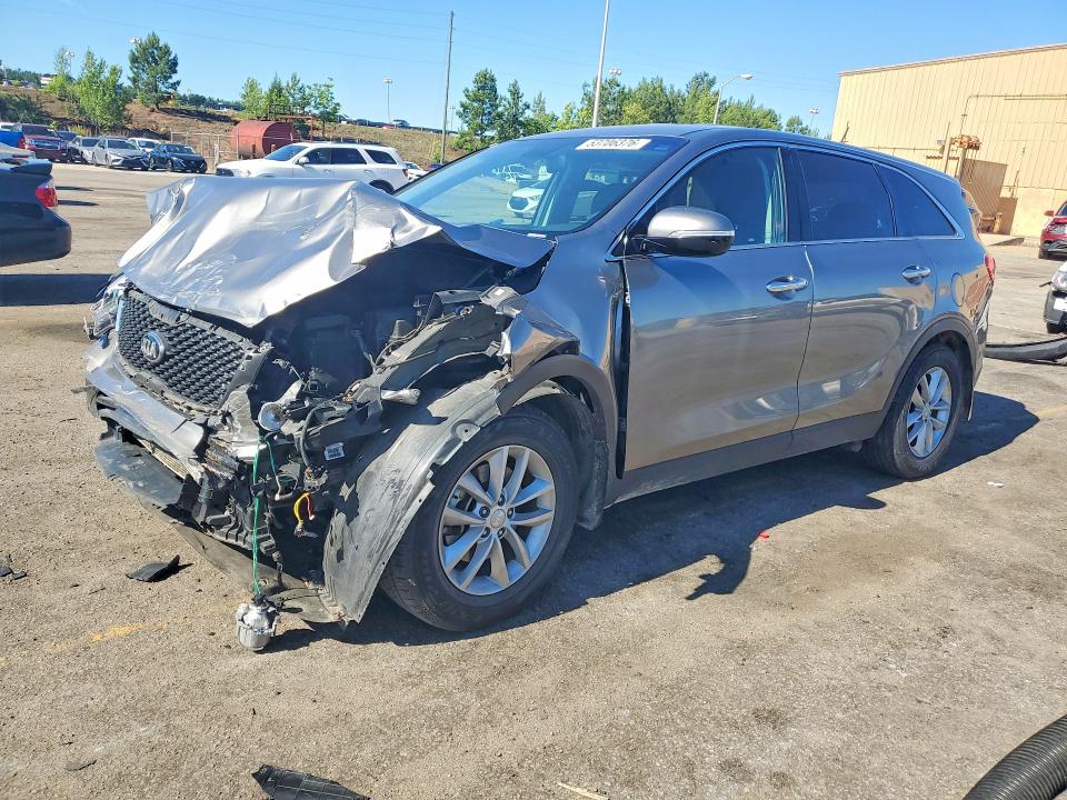 2018 Kia Sorento VIN 5XYPG4A32JG426651 COPART salvage auction — FRONT END, Sc - Cert Of Title-Salvage, sold $1,500 on 2026-07-10 (photo 1)