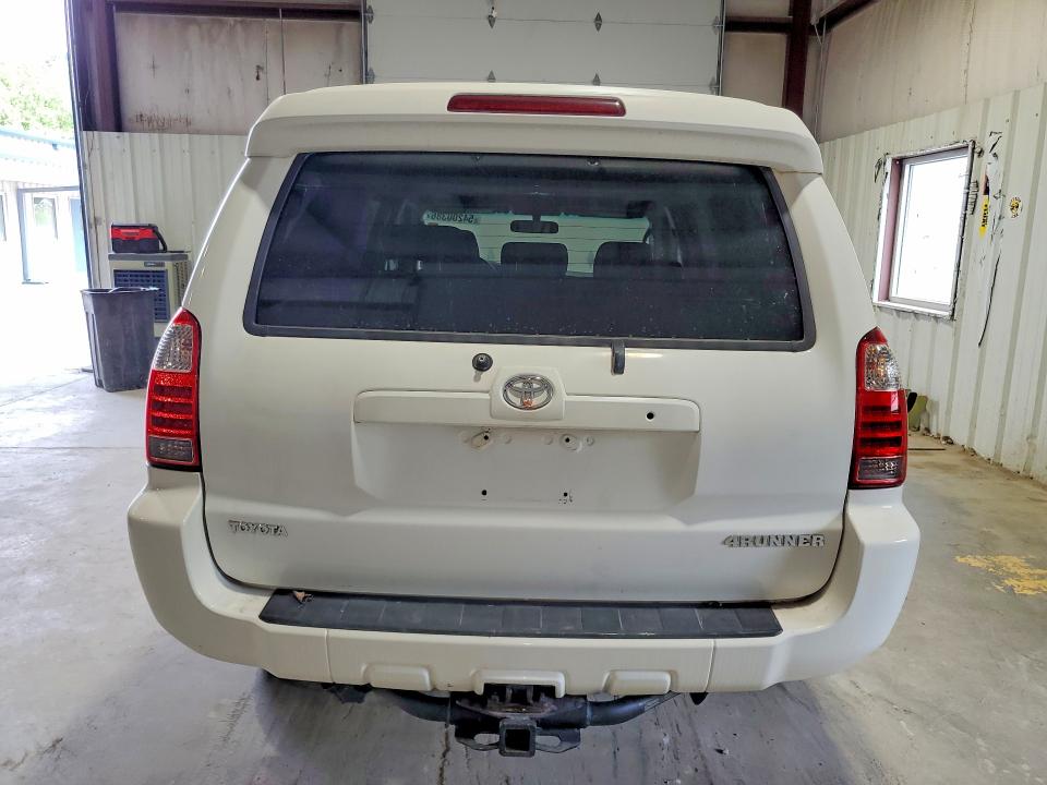 2006 Toyota 4runner VIN JTEBT14R168037451 COPART salvage auction — FRONT END, Wv - Certificate Of Title (P), sold $3,500 on 2026-07-30 (photo 6)