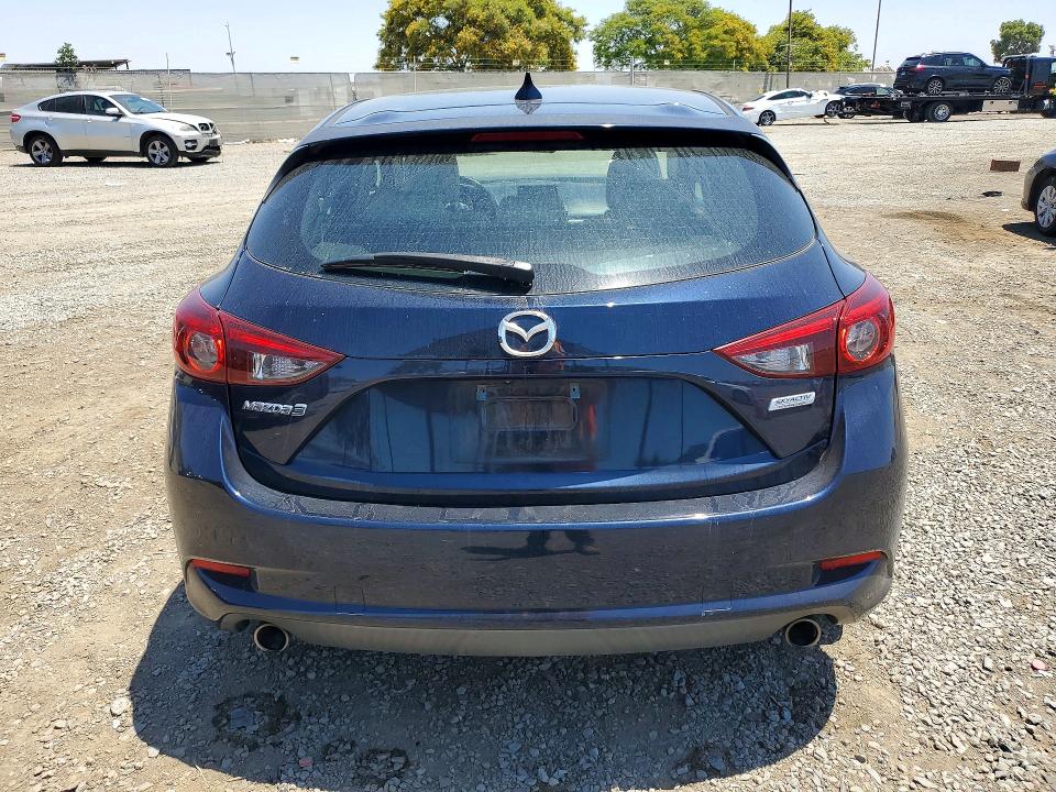 2018 Mazda VIN 3MZBN1M38JM273221 COPART salvage auction — FRONT END, Ca - Salvage Certificate, sold $150 on 2026-07-02 (photo 6)