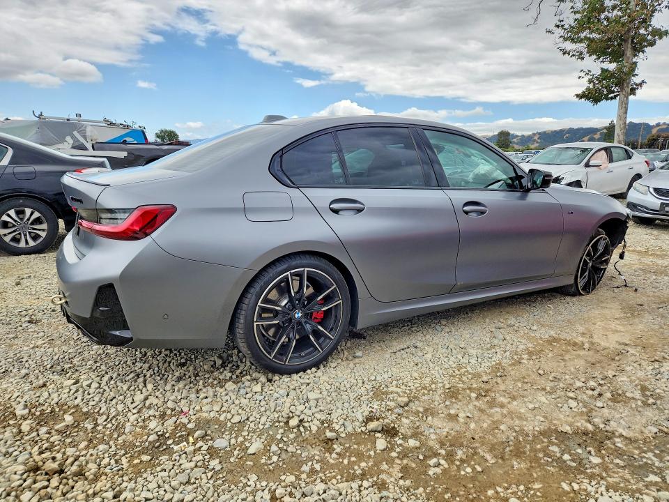 2025 BMW M3 VIN 3MW59FT02S8F82781 COPART salvage auction — FRONT END, Ca - Salvage Certificate, sold $15,700 on 2026-07-28 (photo 3)