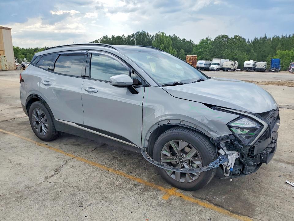 2023 Kia Sportage VIN 5XYK43AF5PG028141 COPART salvage auction — FRONT END, Sc - Cert Of Title-Salvage, sold $8,500 on 2026-07-03 (photo 4)