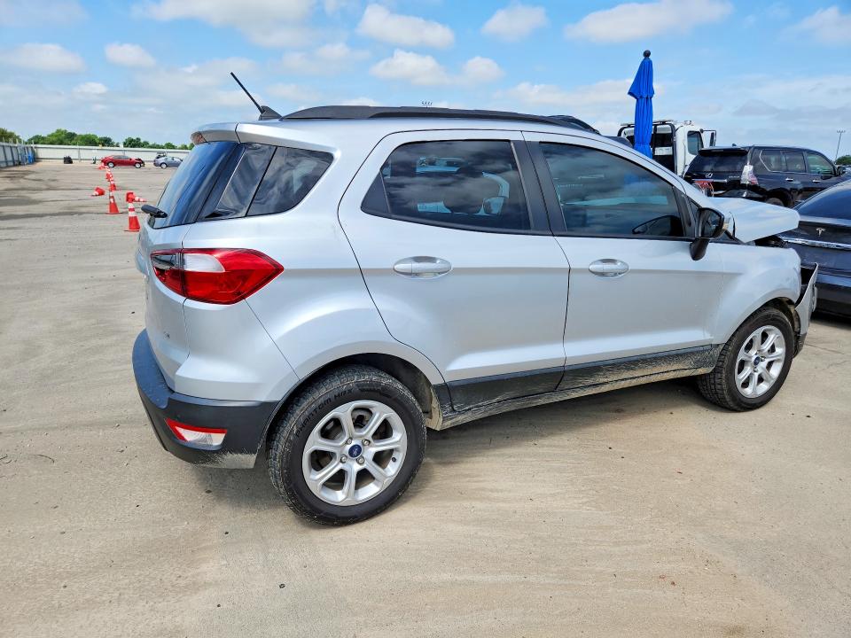 2021 Ford Ecosport VIN MAJ3S2GE5MC455893 COPART salvage auction — FRONT END, Tx - Salvage Vehicle Title, sold $1,850 on 2026-07-20 (photo 3)