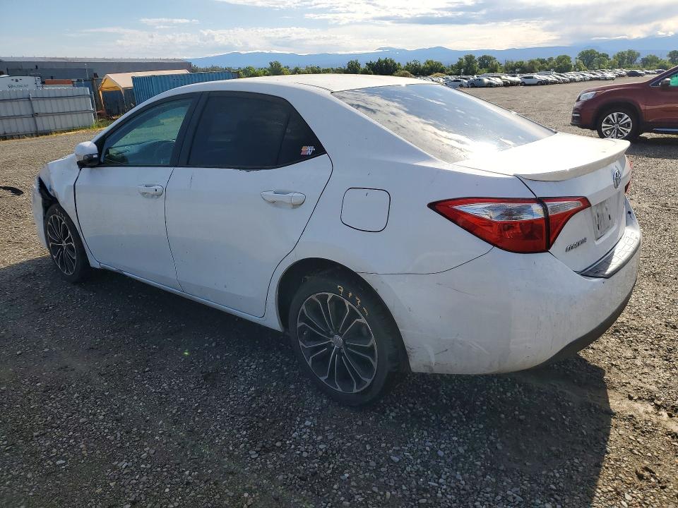 2016 Toyota Corolla VIN 5YFBURHE1GP556870 COPART salvage auction — FRONT END, Ca - Salvage Certificate, sold $1,700 on 2026-07-24 (photo 2)