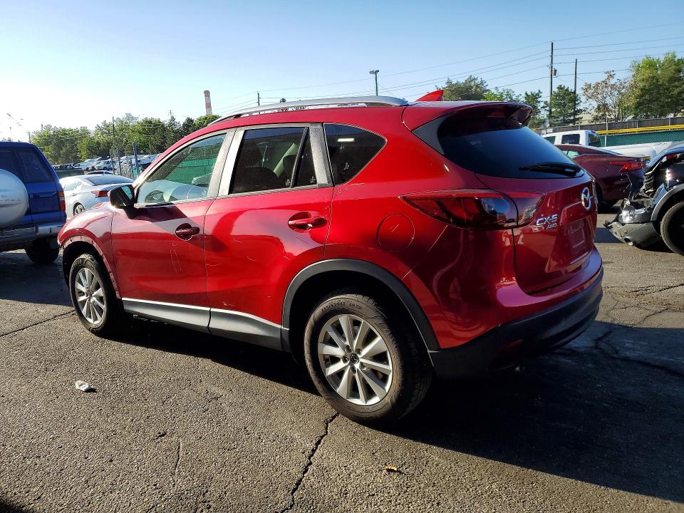 2016 Mazda Cx-5 VIN JM3KE4CY1G0675201 COPART salvage auction — FRONT END, Co - Public - Salvage Title, sold $3,600 on 2026-07-02 (photo 2)