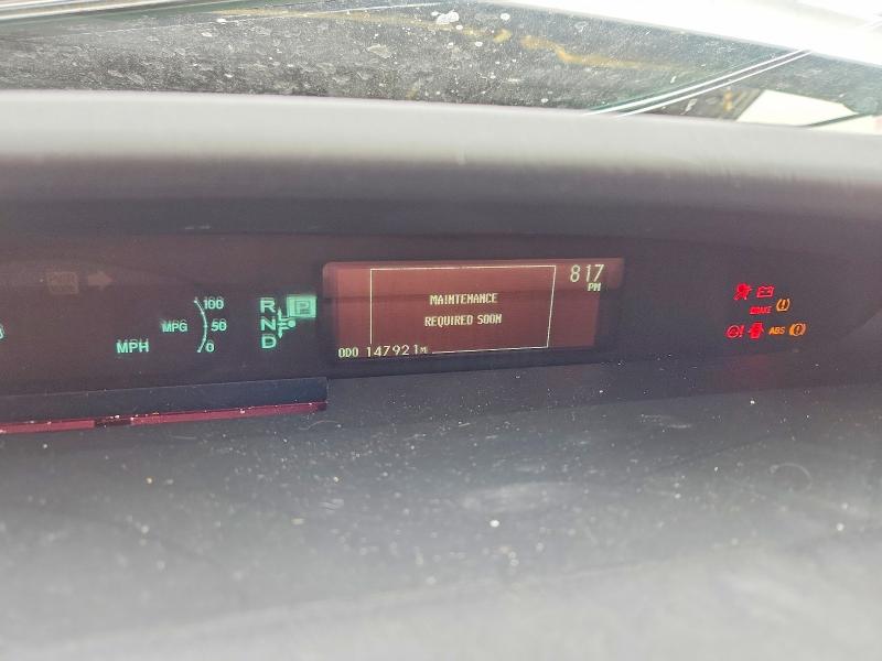 2013 Toyota Prius VIN JTDKN3DU3D5635571 COPART salvage auction — FRONT END, Ca - Salvage Certificate, sold $925 on 2026-07-13 (photo 9)