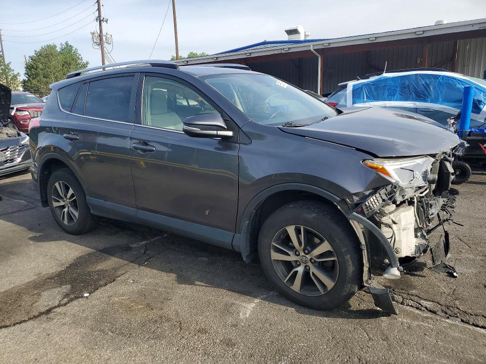 2018 Toyota Rav 4 VIN JTMRFREV6JJ197024 COPART salvage auction — FRONT END, Co - Public - Salvage Title, sold $4,550 on 2026-07-07 (photo 4)