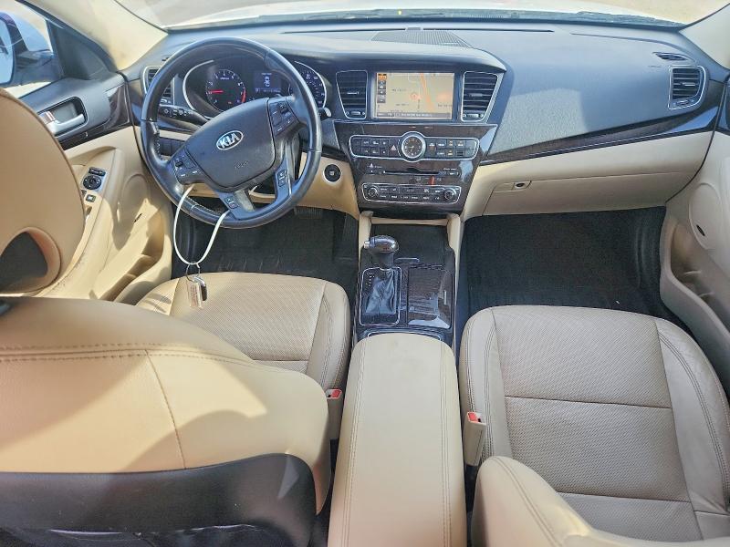 2015 Kia Cadenza VIN KNALN4D78F5181094 COPART salvage auction — SIDE, Fl - Cert Of Title Slvg Rebuildable, sold $1,000 on 2026-07-07 (photo 8)