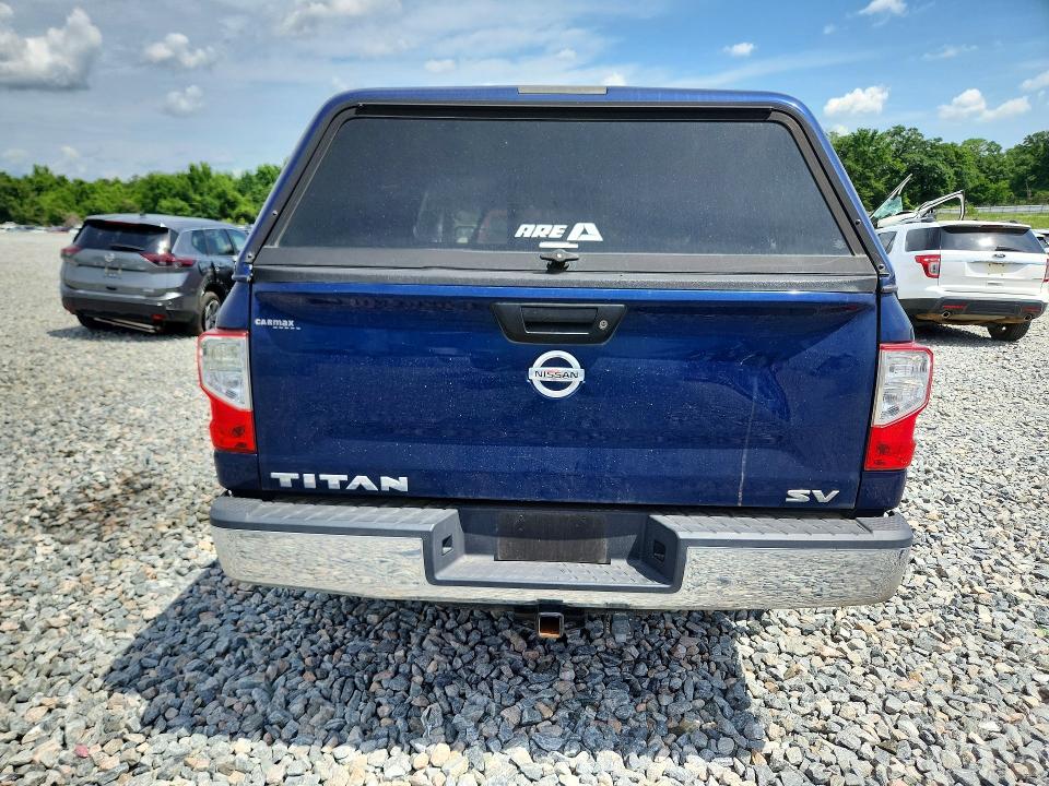 2017 Nissan TITAN VIN 1N6AA1EK7HN518555 COPART salvage auction — BURN, Ga - Bill Of Sale - Parts Only, sold $850 on 2026-07-02 (photo 6)