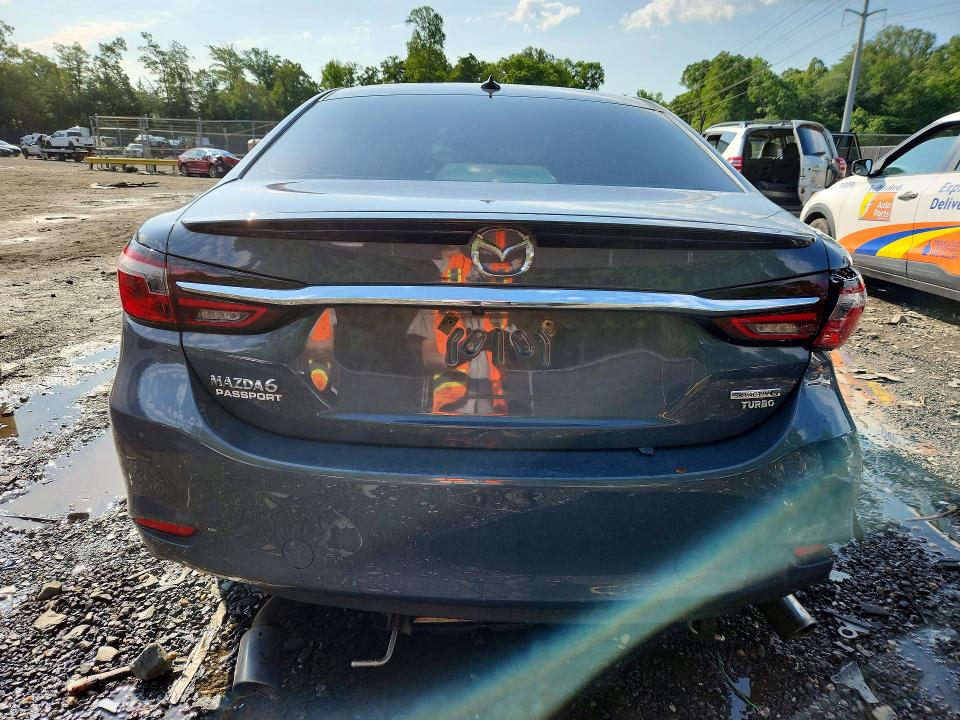 2021 Mazda VIN JM1GL1WY3M1609978 COPART salvage auction — REAR END, MD - CERT OF SALVAGE > 75% DAMAGE, sold $5,400 on 2026-07-02 (photo 6)