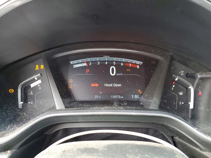 2020 Honda Cr-v VIN 2HKRW2H98LH205321 COPART salvage auction — VANDALISM, On - Permit No Brand - Unfit, sold $17,400 on 2026-07-03 (photo 9)