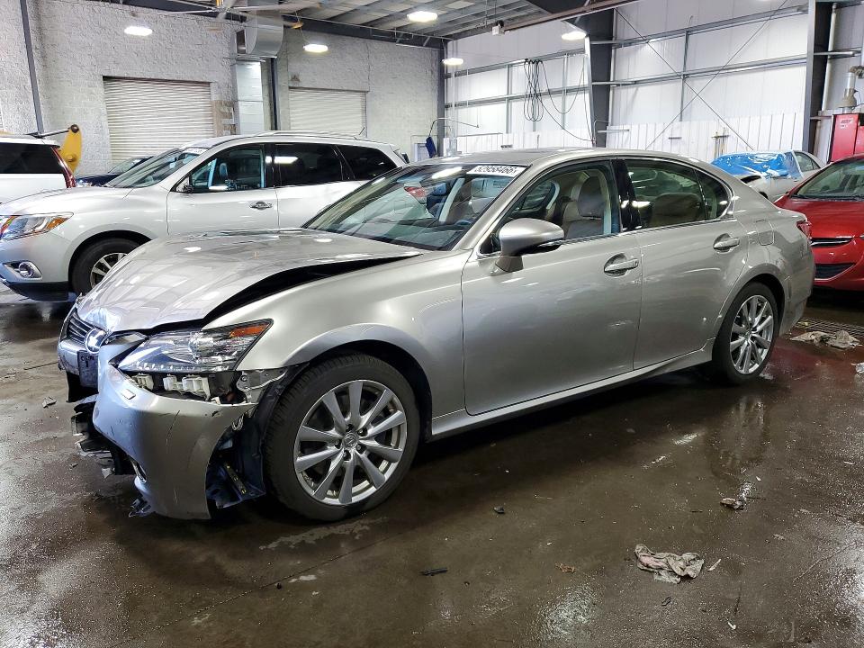 2015 Lexus Gs VIN JTHCE1BL2FA001213 COPART salvage auction — FRONT END, Mn - Cert Of Title-Salvage, sold $7,100 on 2026-07-21 (photo 1)
