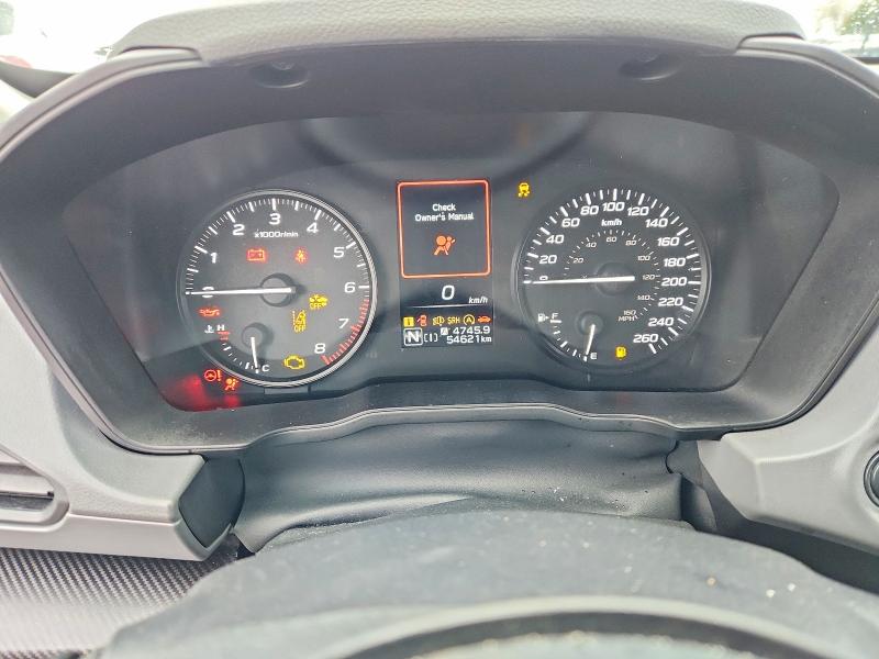 2025 Subaru VIN JF2GUABC4S8230243 COPART salvage auction — FRONT END, On - Permit No Brand - Unfit, sold $6,800 on 2026-07-16 (photo 9)