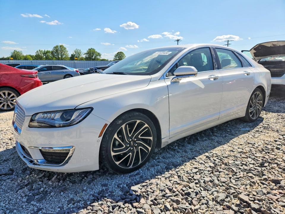2020 Lincoln Mkz VIN 3LN6L5F91LR611059 COPART salvage auction — HAIL, Mo - Certificate Of Title, sold $7,600 on 2026-07-06 (photo 1)