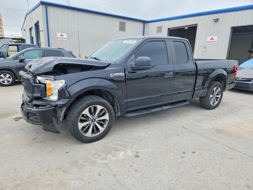 2019 Ford F-150 VIN 1FTEX1CP6KKC81910 COPART salvage auction — FRONT END, Ms - Cert Of Title-Salvaged, sold $3,650 on 2026-07-22 (photo 1)