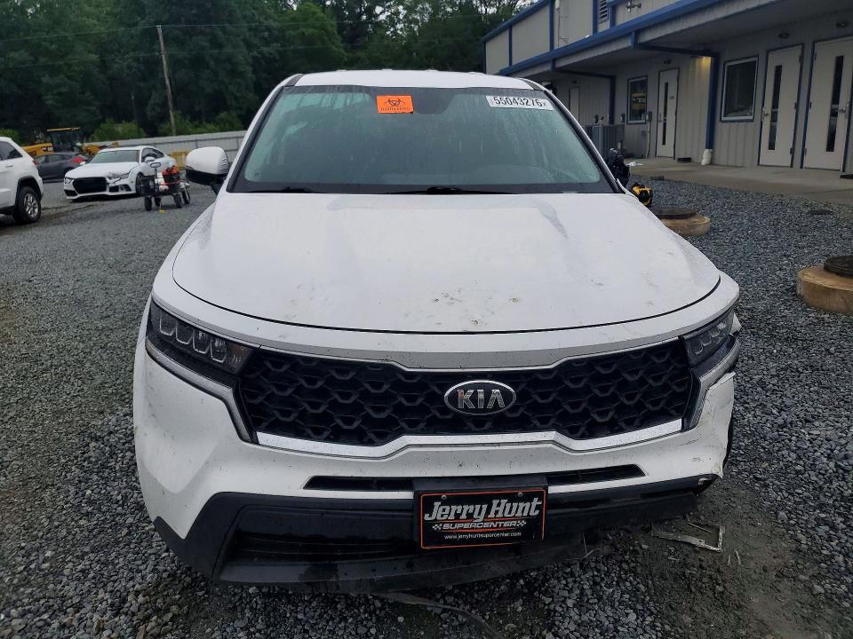 2021 Kia Sorento VIN 5XYRGDLC9MG031893 COPART salvage auction — FRONT END, Nc - Salvage Certificate Of Title, sold $6,200 on 2026-07-09 (photo 5)