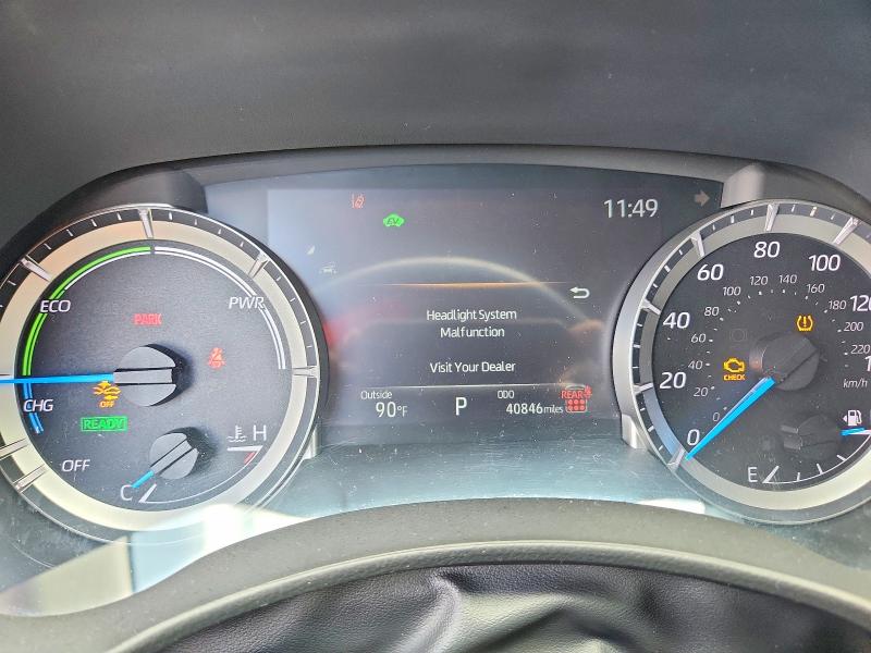 2024 Toyota Highlander VIN 5TDKARAH0RS536925 COPART salvage auction — FRONT END, Ga - Cert Of Title-Salvage, sold $17,100 on 2026-07-02 (photo 9)