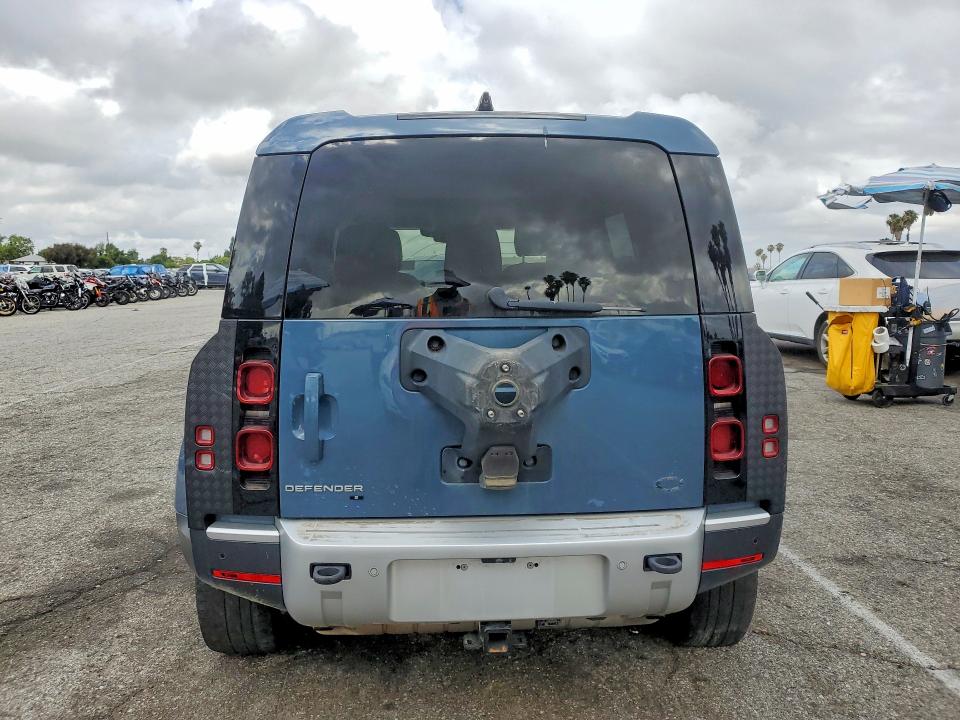 2020 Land rover Defender VIN SALEJEEX2L2015705 COPART salvage auction — WATER/FLOOD, Ca - Salvage Certificate, sold $18,600 on 2026-07-14 (photo 6)