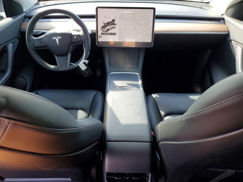 2022 Tesla Model y VIN 7SAYGDEE5NF317505 COPART salvage auction — FRONT END, Ca - Salvage Certificate, sold $8,700 on 2026-07-15 (photo 8)
