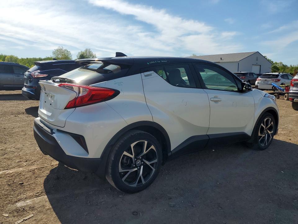2019 Toyota C-hr VIN JTNKHMBX4K1056910 COPART salvage auction — HAIL, Oh - Cert Of Title-Salvage, sold $9,600 on 2026-07-09 (photo 3)