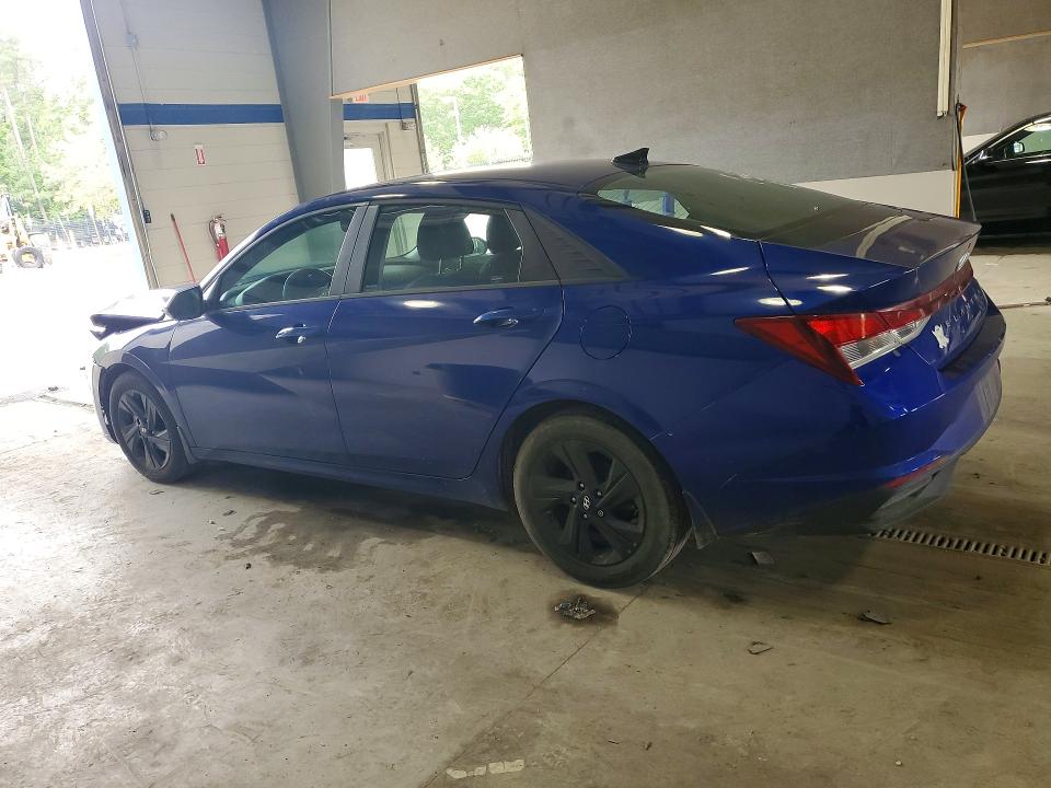 2022 Hyundai Elantra VIN 5NPLM4AG0NH060018 COPART salvage auction — FRONT END, Va - Cert Of Title - Salvage, sold $2,300 on 2026-07-10 (photo 2)