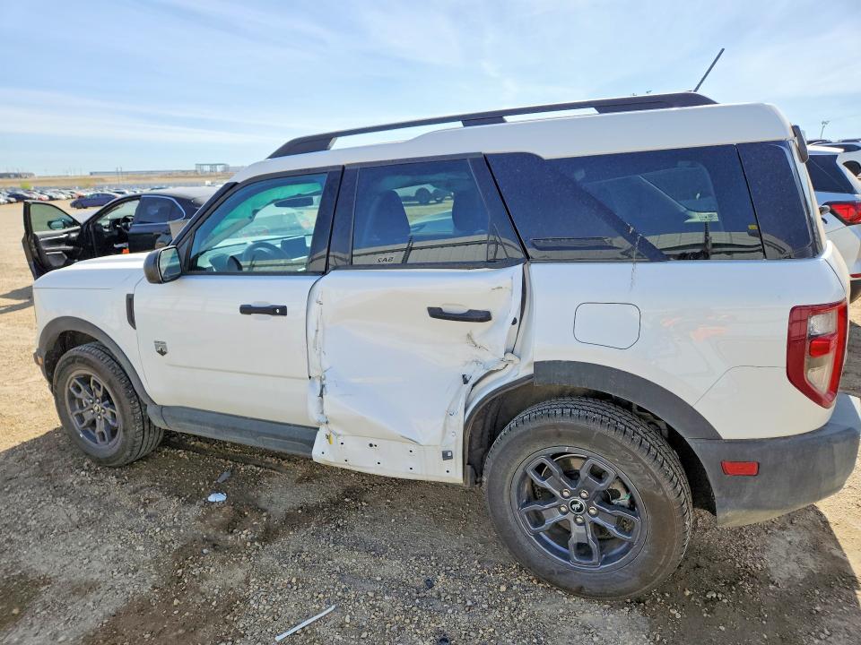 2024 Ford Bronco VIN 3FMCR9B6XRRE60543 COPART salvage auction — SIDE, Ab - Bos - Salvage, sold $7,000 on 2026-07-09 (photo 2)