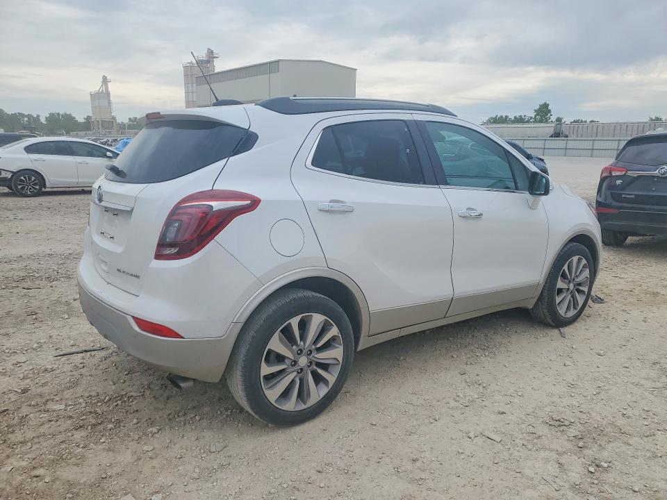 2019 Buick Encore VIN KL4CJASB6KB953151 COPART salvage auction — HAIL, Ks - Cert Of Title-Salvage, sold $2,050 on 2026-07-09 (photo 3)