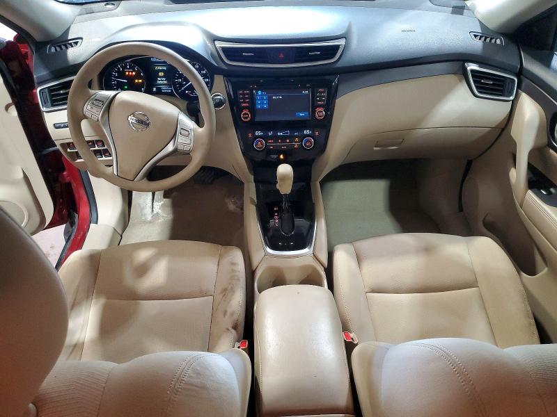 2015 Nissan Rogue VIN KNMAT2MV1FP509382 COPART salvage auction — FRONT END, MI - CERTIFICATE OF TITLE, sold $1,450 on 2026-07-24 (photo 8)