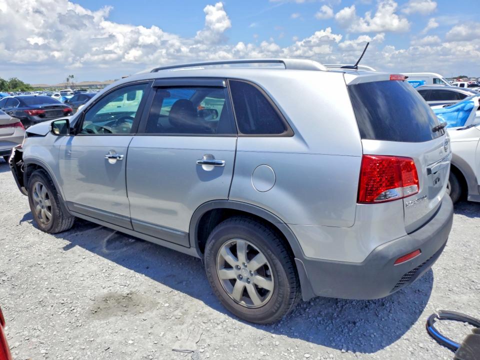 2013 Kia VIN 5XYKT4A66DG424728 COPART salvage auction — FRONT END, Fl - Certificate Of Destruction, sold $625 on 2026-07-10 (photo 2)
