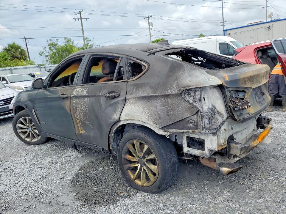2019 BMW X6 VIN 5UXKU0C52K0H98767 COPART salvage auction — BURN, Fl - Certificate Of Destruction, sold $4,250 on 2026-07-06 (photo 2)