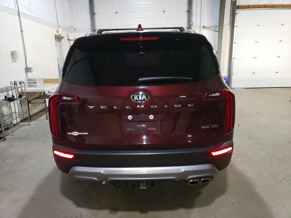 2021 Kia Telluride VIN 5XYP54HCXMG129479 COPART salvage auction — MINOR DENT/SCRATCHES, AK - CERTIFICATE OF VEHICLE TITLE, sold $19,400 on 2026-07-14 (photo 6)