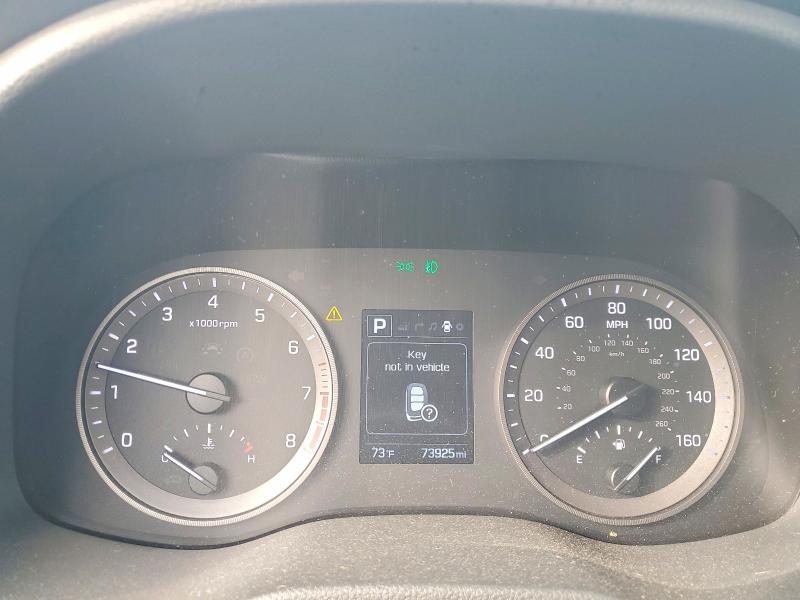 2018 Hyundai Tucson VIN KM8J33A41JU728883 COPART salvage auction — REAR END, Nc - Salvage Certificate Of Title, sold $5,500 on 2026-07-28 (photo 9)