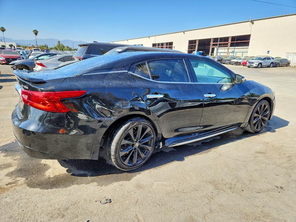 2017 Nissan Maxima VIN 1N4AA6AP2HC393743 COPART salvage auction — FRONT END, Ca - Certificate Of Title, sold $1,450 on 2026-07-02 (photo 3)