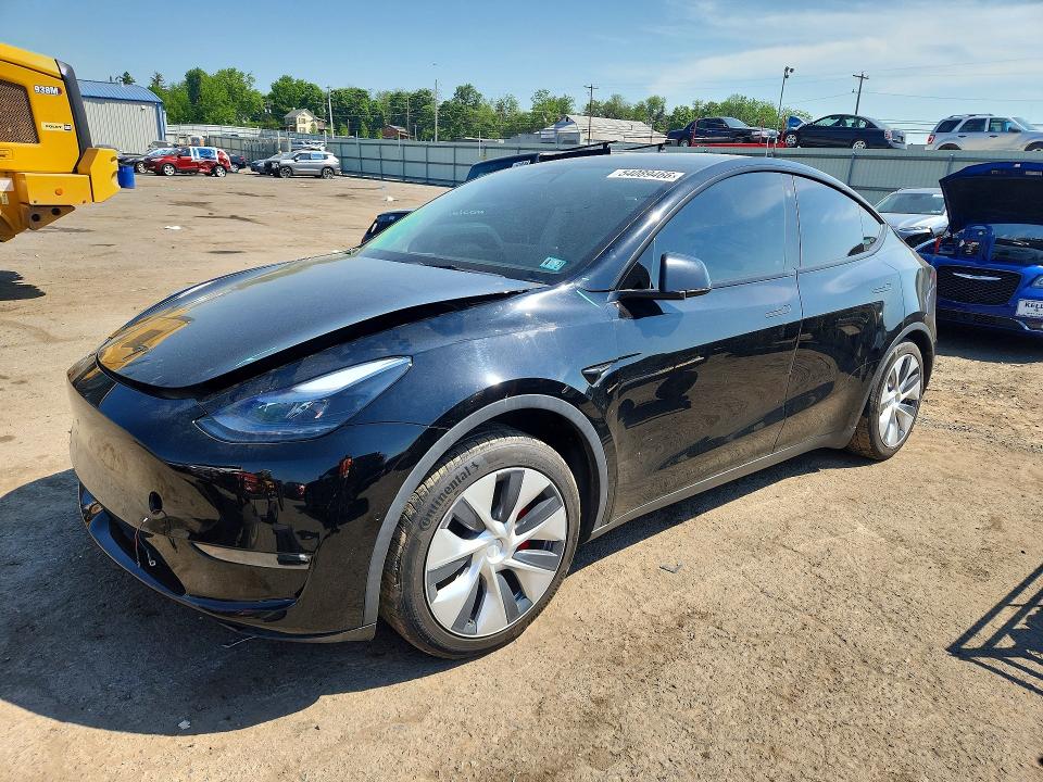 2022 Tesla Model y VIN 7SAYGDEFXNF460068 COPART salvage auction — FRONT END, Fl - Cert Of Title Slvg Rebuildable, sold $12,600 on 2026-07-10 (photo 1)