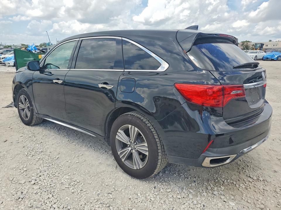 2019 Acura Mdx VIN 5J8YD3H34KL011304 COPART salvage auction — SIDE, FL - CERT OF TITLE SLVG REBUILDABLE, sold $7,000 on 2026-08-25 (photo 2)