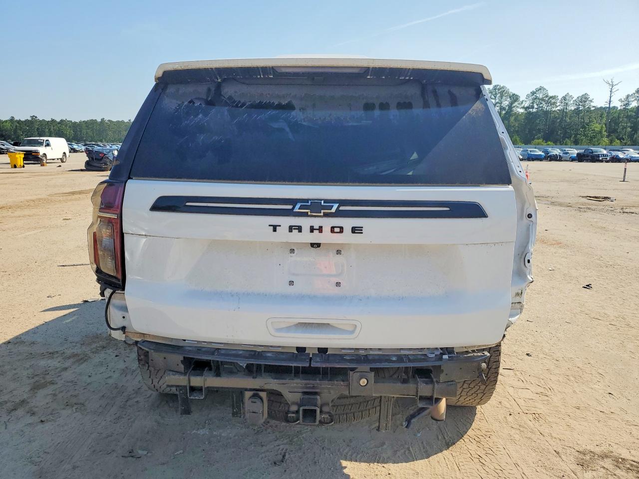 2023 Chevrolet Tahoe VIN 1GNSKPKD5PR442409 COPART salvage auction — Rear End, SC - CERT OF TITLE-SALVAGE, sold $32,500 on 2026-07-01 (photo 6)