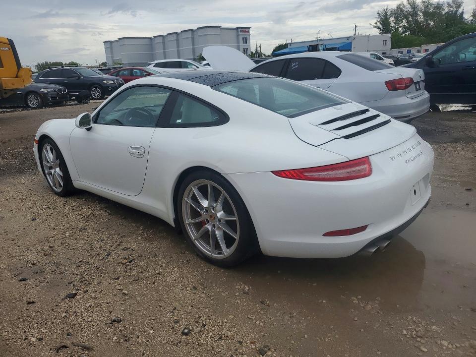 2013 Porsche 911 VIN WP0AB2A98DS123143 COPART salvage auction — WATER/FLOOD, Tn - Non-Repairable Certificate, sold $30,000 on 2026-07-10 (photo 2)