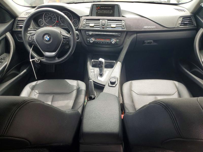 2014 BMW 3er VIN WBA3D3C59EK154533 COPART salvage auction — FRONT END, Ca - Salvage Certificate, sold $850 on 2026-07-20 (photo 8)