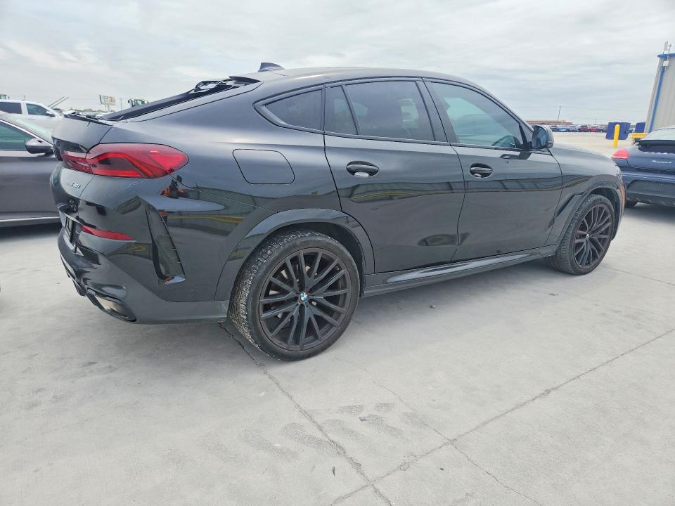2023 BMW X6 VIN 5UXCY6C08P9S07034 COPART salvage auction — HAIL, Tx - Certificate Of Title, sold $31,000 on 2026-07-31 (photo 3)